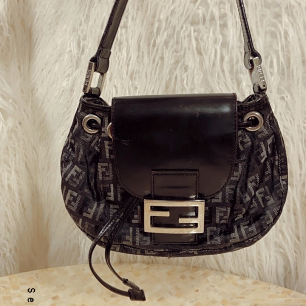 Fendi denim circa 2001 handbag sold